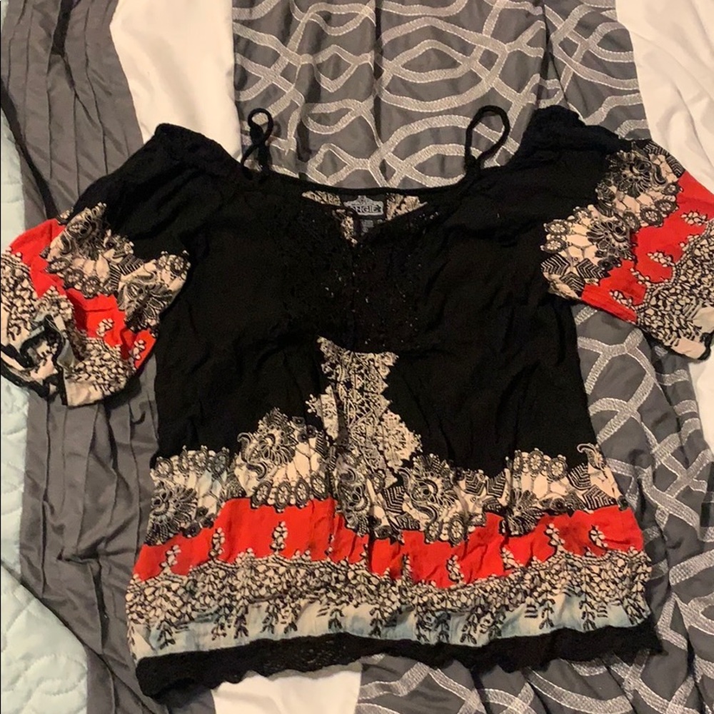 off the shoulder blouse